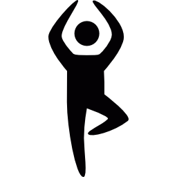 pozycja jogi ikona