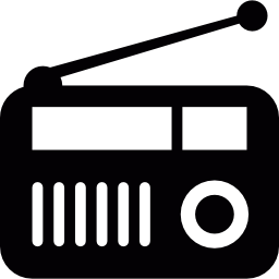 radio vieja icono