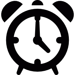 Vintage clock icon