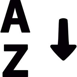 a에서 z까지 icon