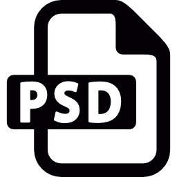 PSD format icon
