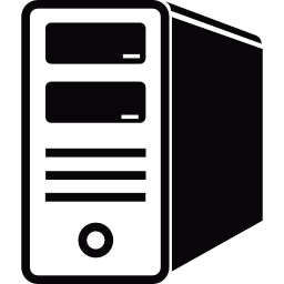 custodia per computer icona