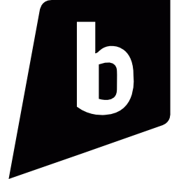 문자 b 로고 icon