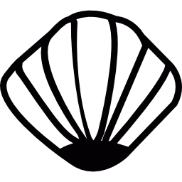 Clam shell icon