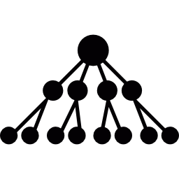 Hierarchical structure icon