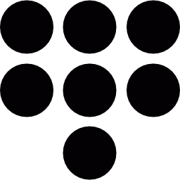 siedem kropek ikona