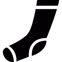 Athletic sock icon