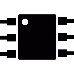 Integrated circuit icon