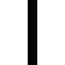 verticale lijn icoon