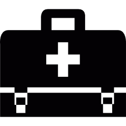 First aid kit icon