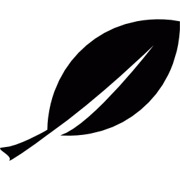 blad planten icoon