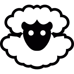 cabeza de oveja icono