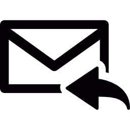 contestar correo electrónico icono