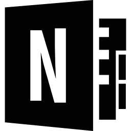 notizbuch mit tabulatorteilern icon
