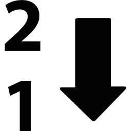 Numerical countdown icon