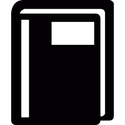 Closed book icon