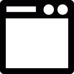 finestra di navigazione icona