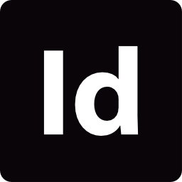 logotipo de adobe indesign icono