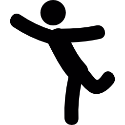Dancer pose icon