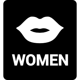 vrouwen toilet icoon