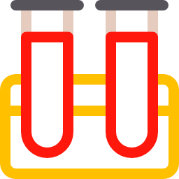 Blood sample icon