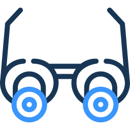 Хирургические очки иконка