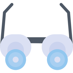 Surgical glasses icon