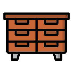 Chest of drawers icon