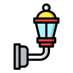 Настенный светильник иконка