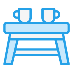 Tea table icon