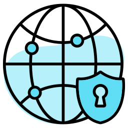 Cyber security icon