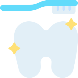 Teeth brush icon