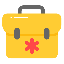 Medical box icon