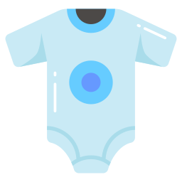 baby strampler icon