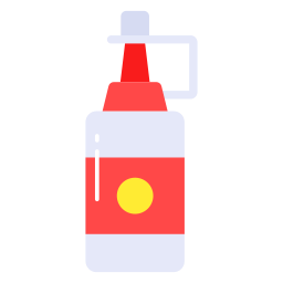 Бутылка для соуса иконка
