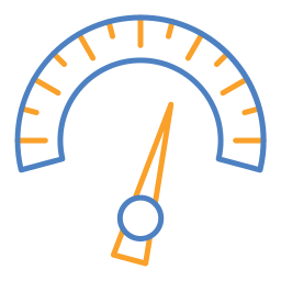 compteur de vitesse Icône