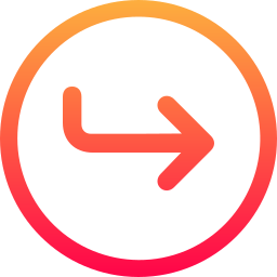 Turn right  icon