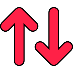 Up and Down Arrow icon