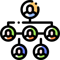 struktura hierarchiczna ikona