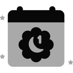 Calendar date icon