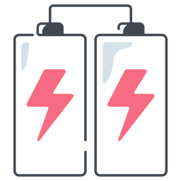 Paquete de baterias icono