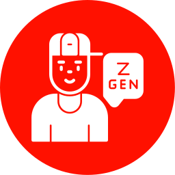 Generación z icono