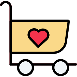 Shopping trolley icon