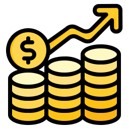 Profit growth icon