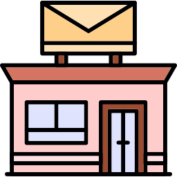oficina postal icono
