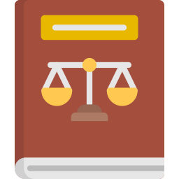 Law book icon