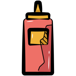 Sauce bottle icon