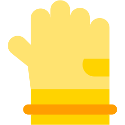 guantes de goma icono