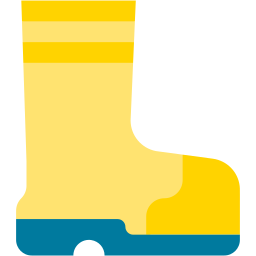 botas de goma icono