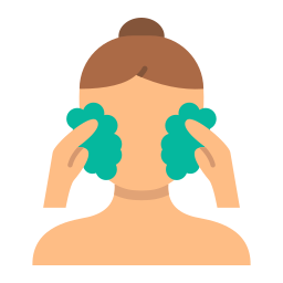 Facial treatment icon